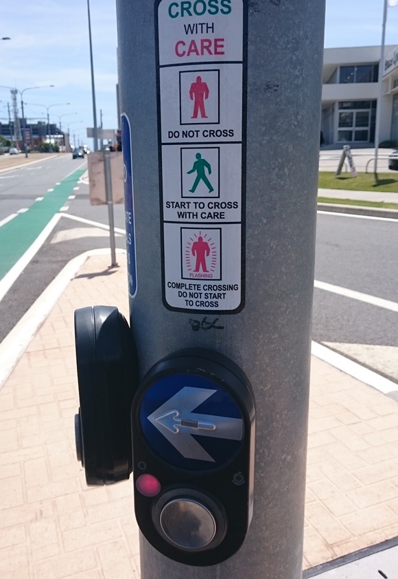 オーストラリアの歩道用信号3